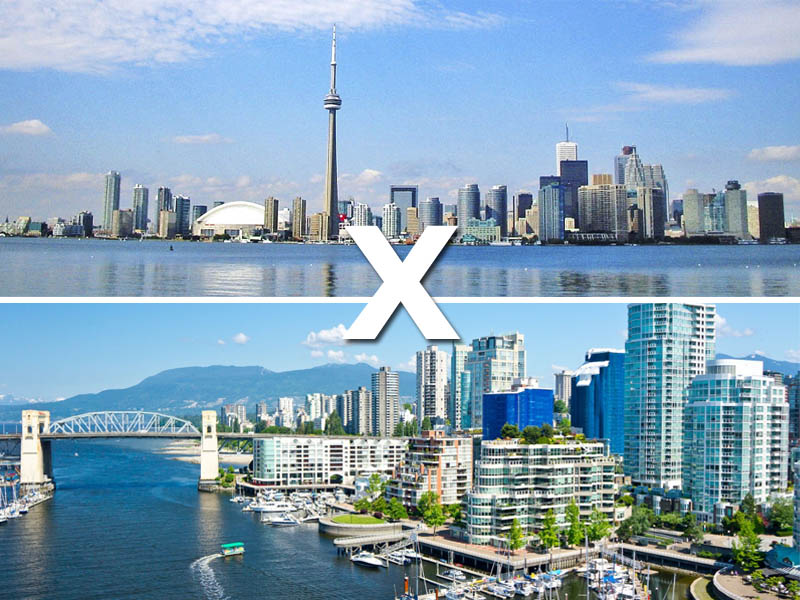 Canadá: Toronto x Vancouver