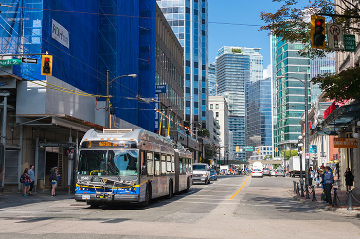 Como funciona o transporte Público em Vancouver